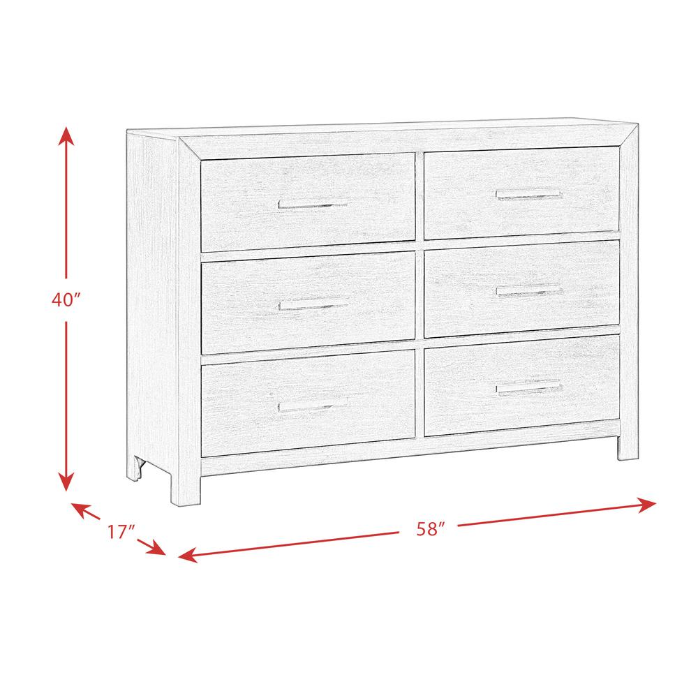 Holland 6-Drawer Dresser