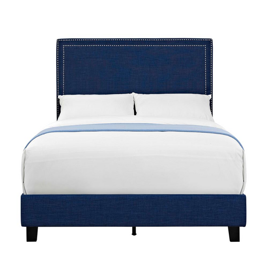 Emery Upholstered Full Platform Bed