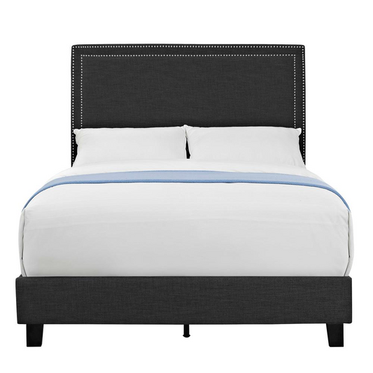 Emery Upholstered Full Platform Bed