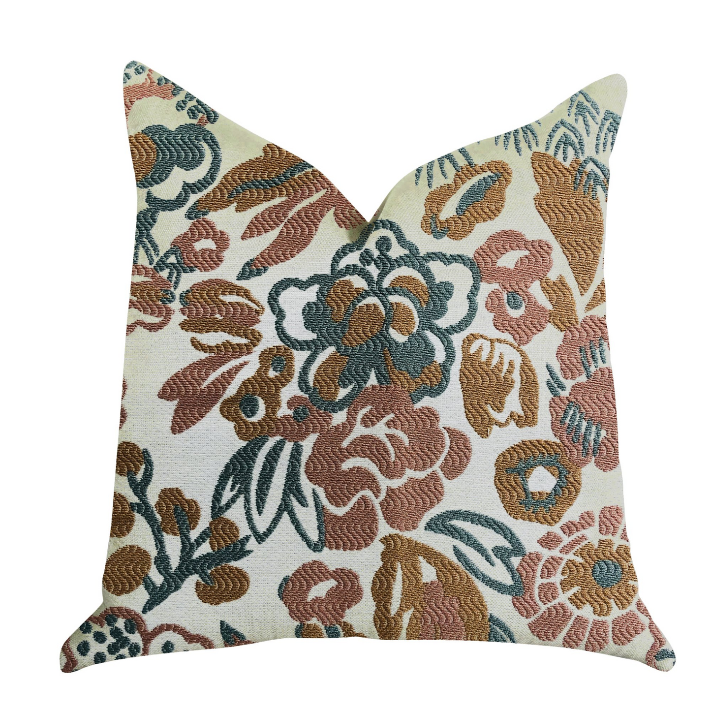 Floweret Luxury Throw Pillow