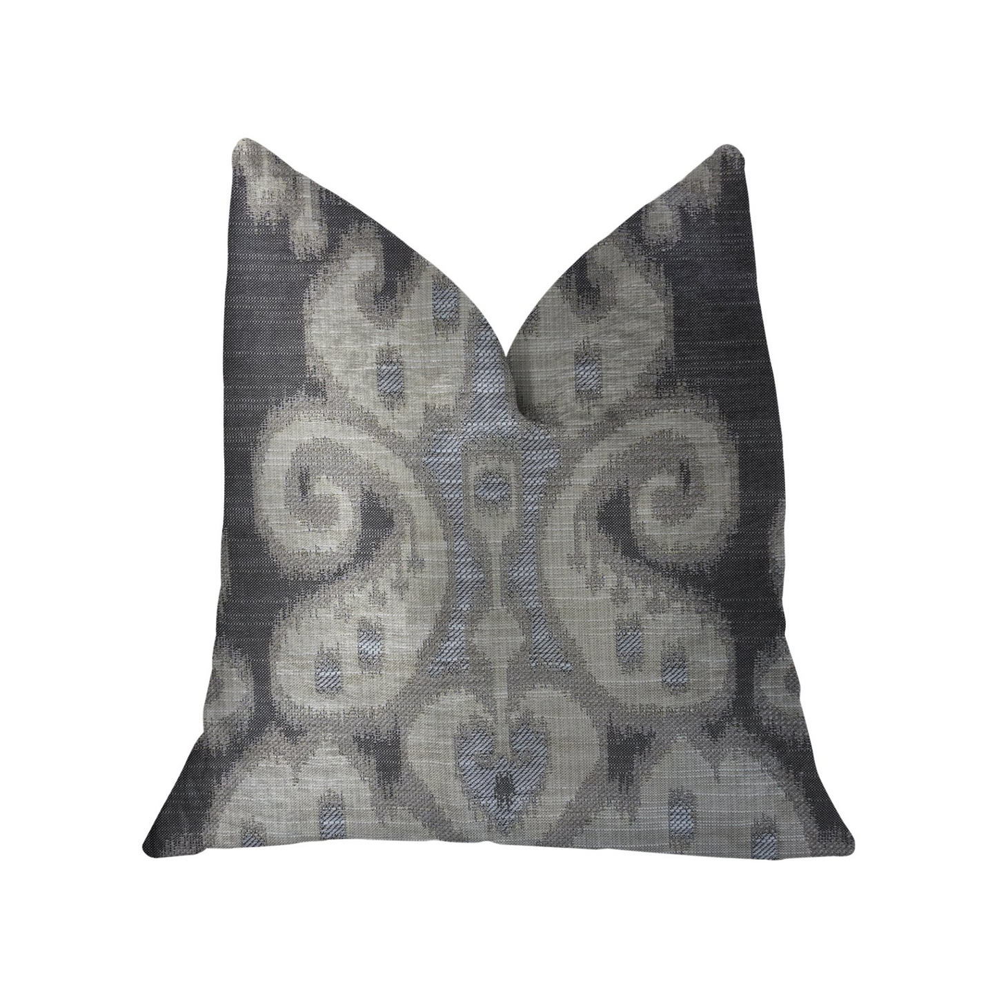 Social Butterfly Brown Shades Luxury Throw Pillow