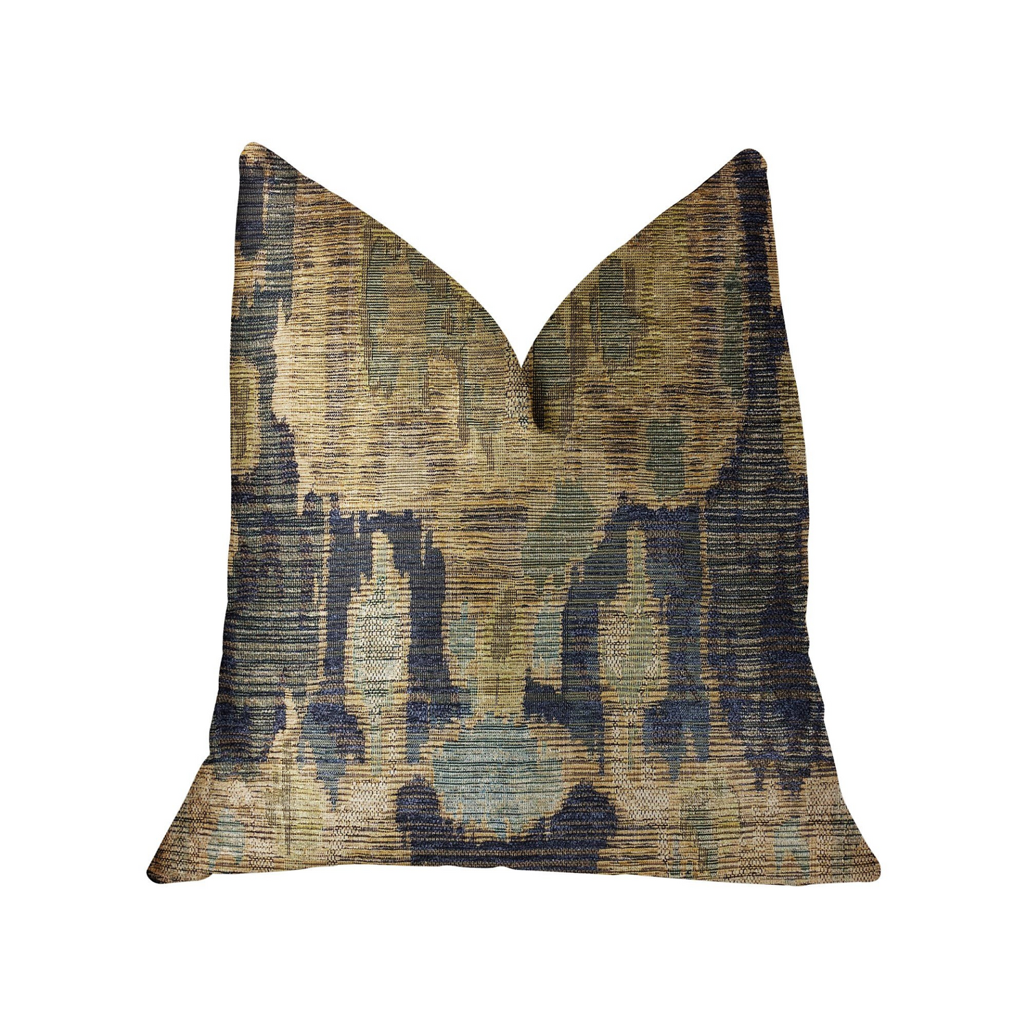 Bear Valley Green Luxury Throw Pillow