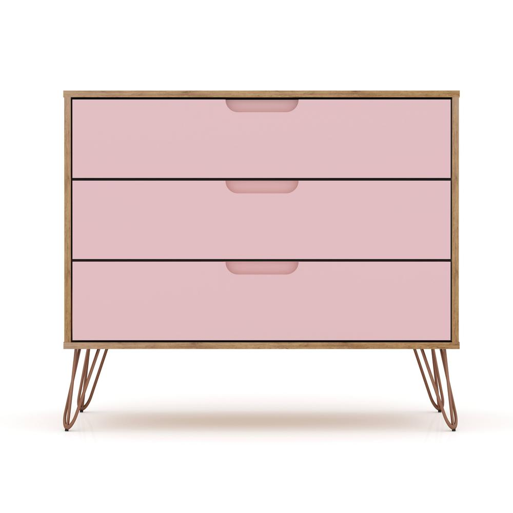 Rockefeller Dresser in Nature and Rose Pink