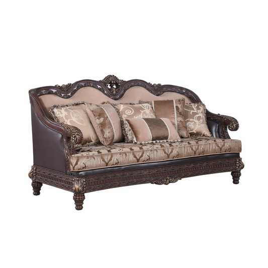 Marquess Traditional Hazelnut Sofa