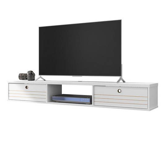 Liberty 62.99 Floating Entertainment Center in White