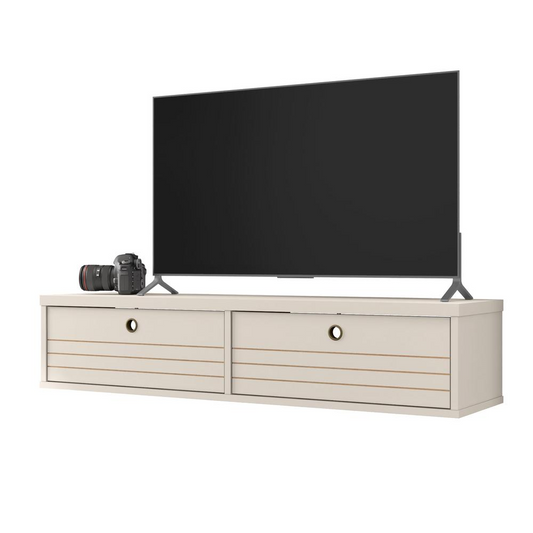 Liberty 42.28 Floating Entertainment Center in Off White