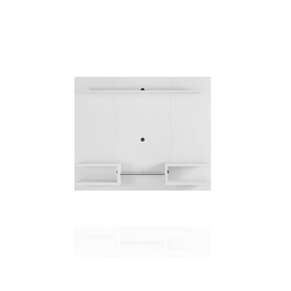 Plaza 64.25 Floating Entertainment Center in White