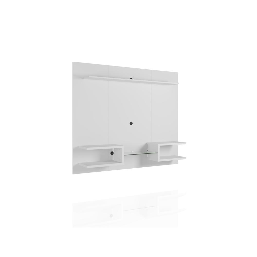 Plaza 64.25 Floating Entertainment Center in White