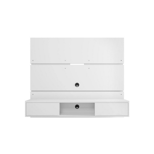 Vernon 62.99" Floating Entertainment Center in White