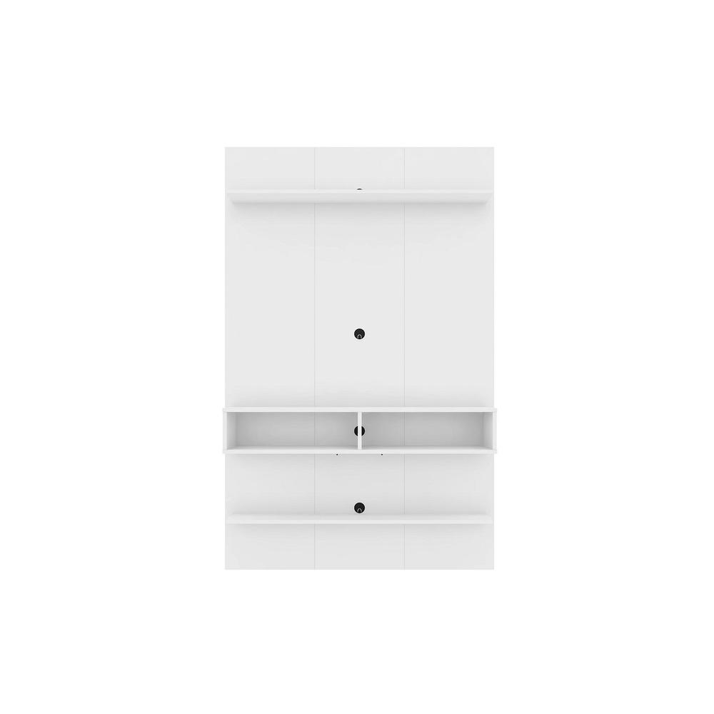 Libra Long Floating 45.35" Entertainment Center in White