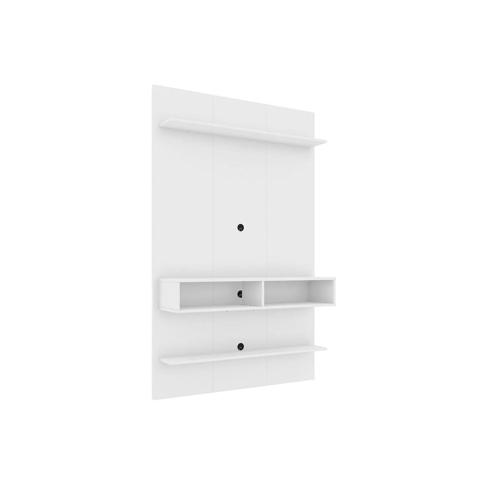 Libra Long Floating 45.35" Entertainment Center in White