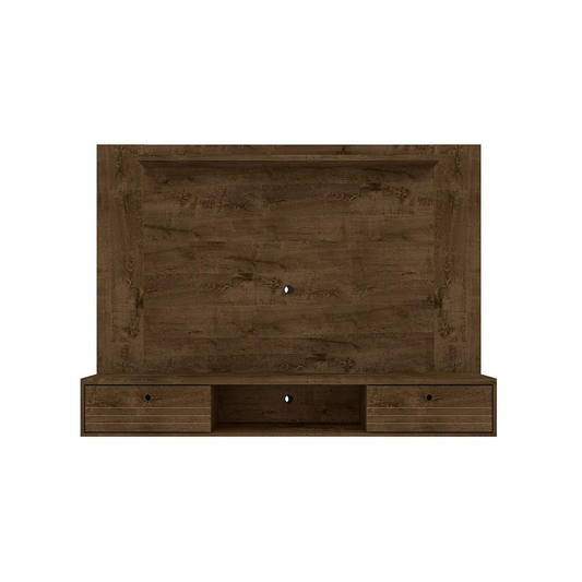 Liberty 70.86" Floating Entertainment Center in Rustic Brown