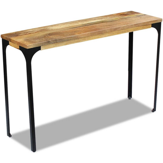 vidaXL Console Table Mango Wood 47.2"x13.8"x30", 243339