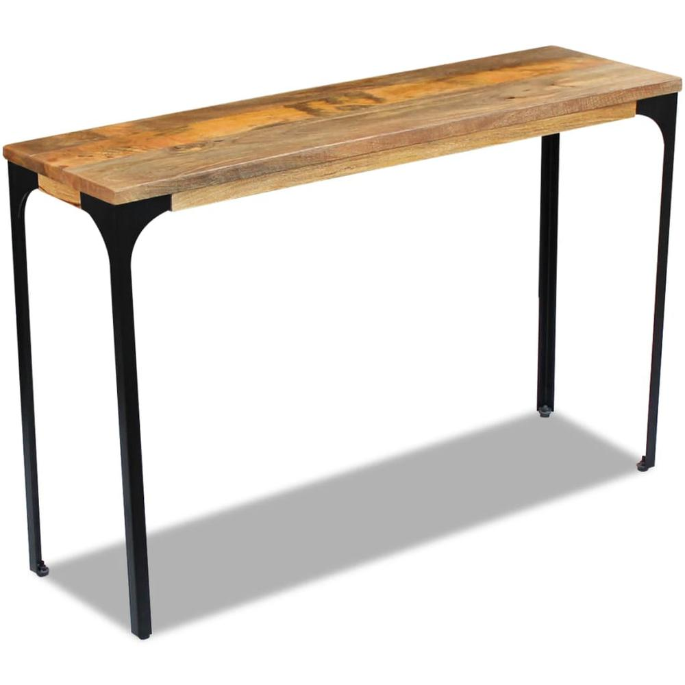 vidaXL Console Table Mango Wood 47.2"x13.8"x30", 243339