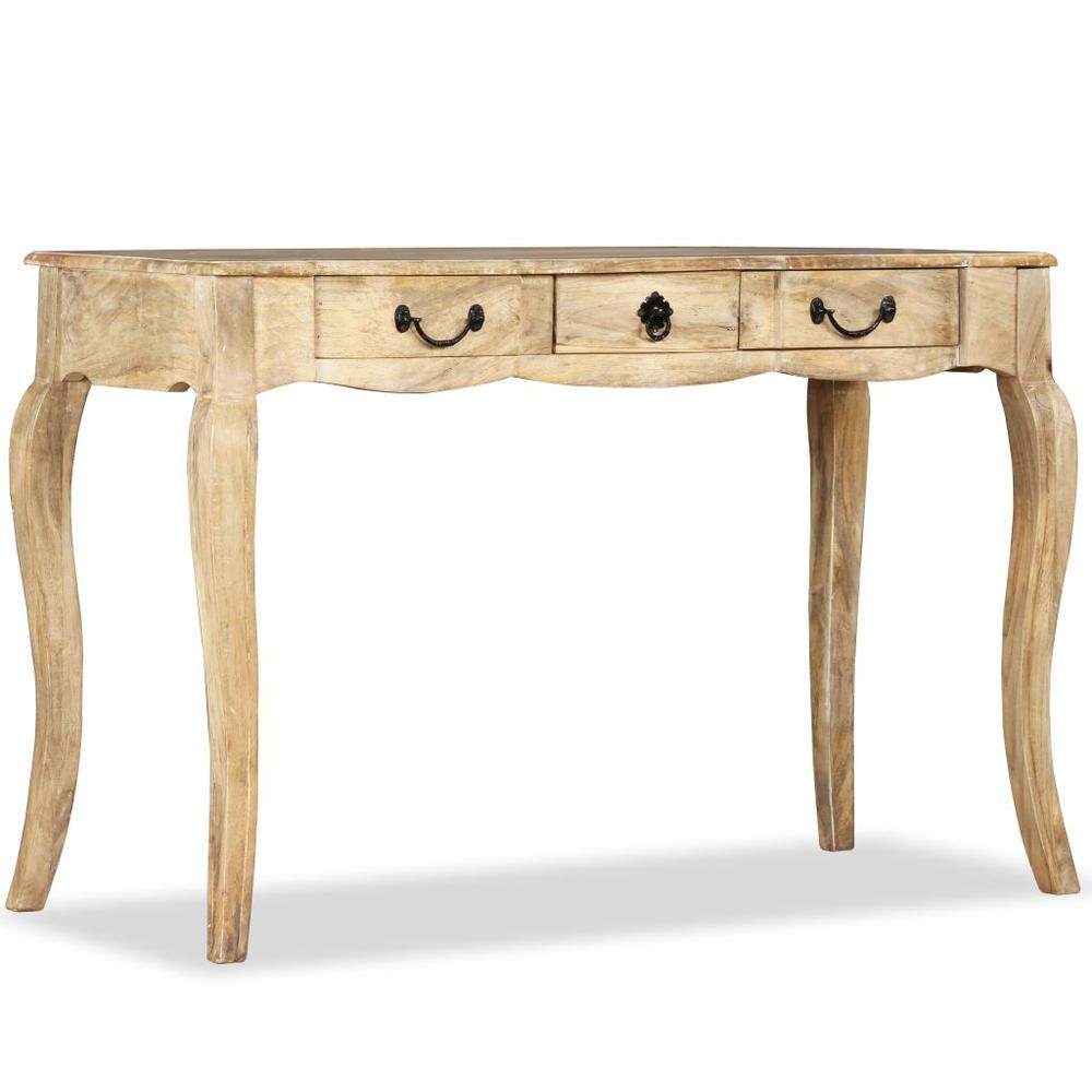 vidaXL Console Table Solid Mango Wood 47.2"x19.7"x31.5", 243987