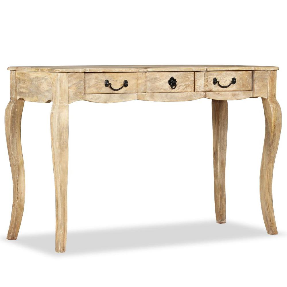 vidaXL Console Table Solid Mango Wood 47.2"x19.7"x31.5", 243987