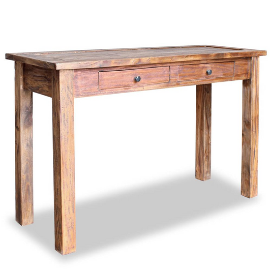 vidaXL Console Table Solid Reclaimed Wood 48.4"x16.5"x29.5", 244494