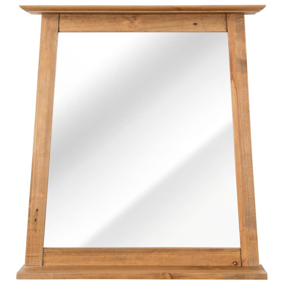 vidaXL Bathroom Mirror Solid Recycled Pinewood 27.6"x4.7"x31.1", 246038