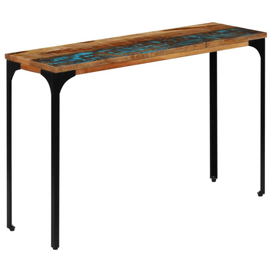 vidaXL Console Table 47.2"x13.8"x29.2" Solid Reclaimed Wood, 247323