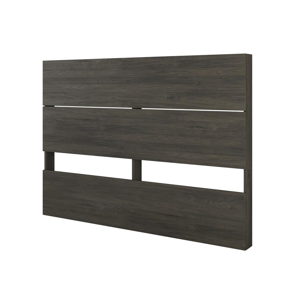 2 Piece Full Size Bedroom Set, Bark Grey