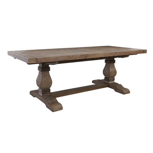 Quincy Reclaimed Pine Extension 84"-114" Dining Table