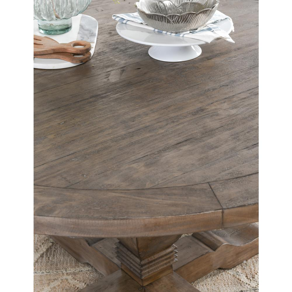 Quincy Reclaimed Pine Round Dining Table