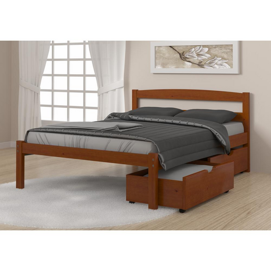 Full Econo Bed W/Dual Under Bed Drawers