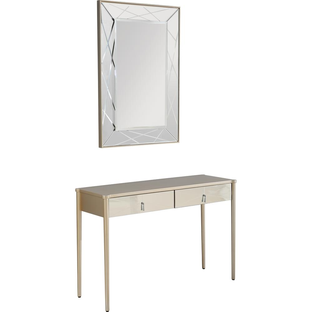 Insley Wall Mirror and Console