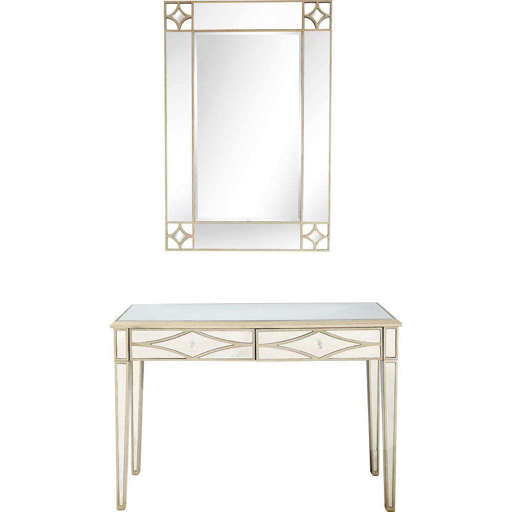 Huxley Wall Mirror and Console