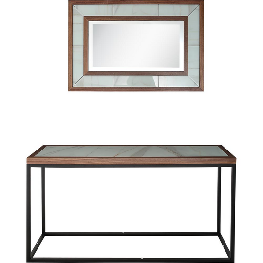 Riley Wall Mirror and Console Table