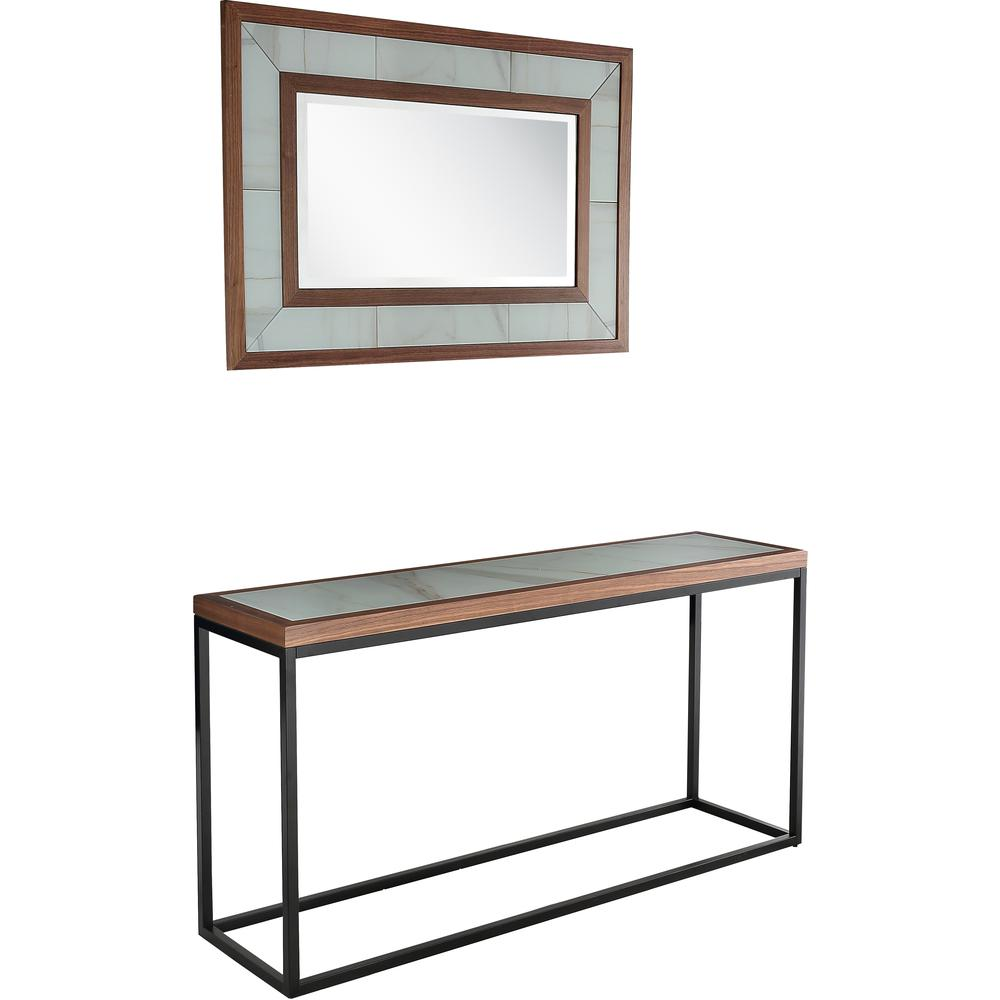 Riley Wall Mirror and Console Table