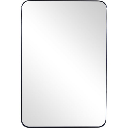 Rectangular Deep Metal Frame Mirror