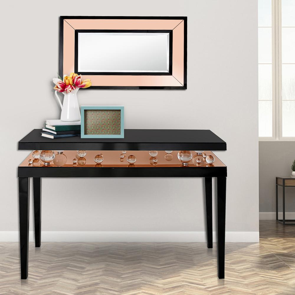 Gelenau Wall Mirror and Console Table