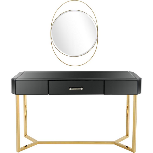 Sonya Wall Mirror and Console Table