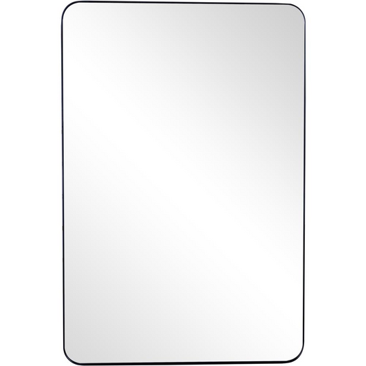 Rectangular Metal Frame Mirror