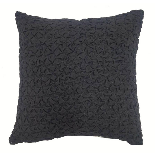 Kosas Home Adella 22''x22'' Throw Pillow, Charcoal