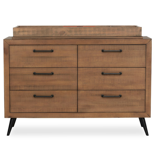 Evolur Stilnovo Mid Century Double Dresser , 928-SC