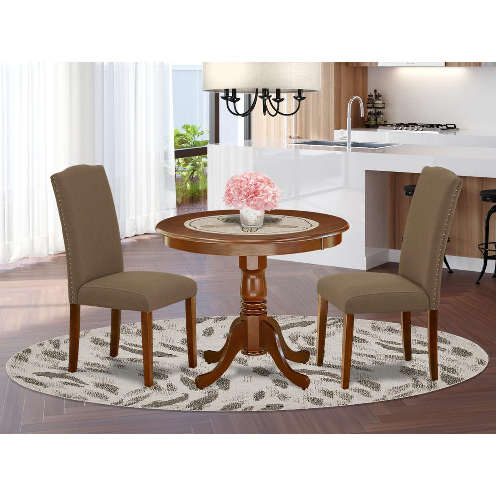 Dining Room Set Mahogany, ANEN3-MAH-18