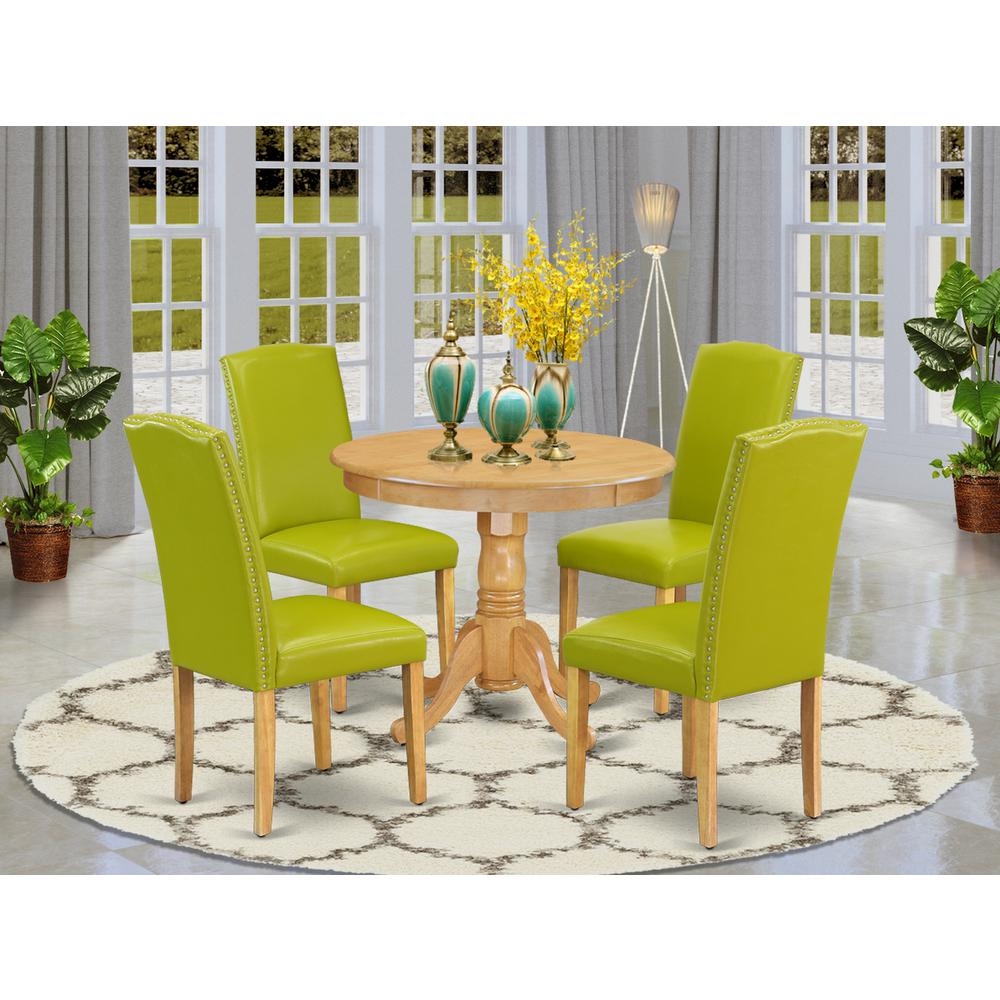 Dining Room Set Oak, ANEN5-OAK-51