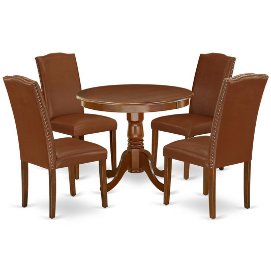 Dining Room Set Mahogany, ANEN5-MAH-66