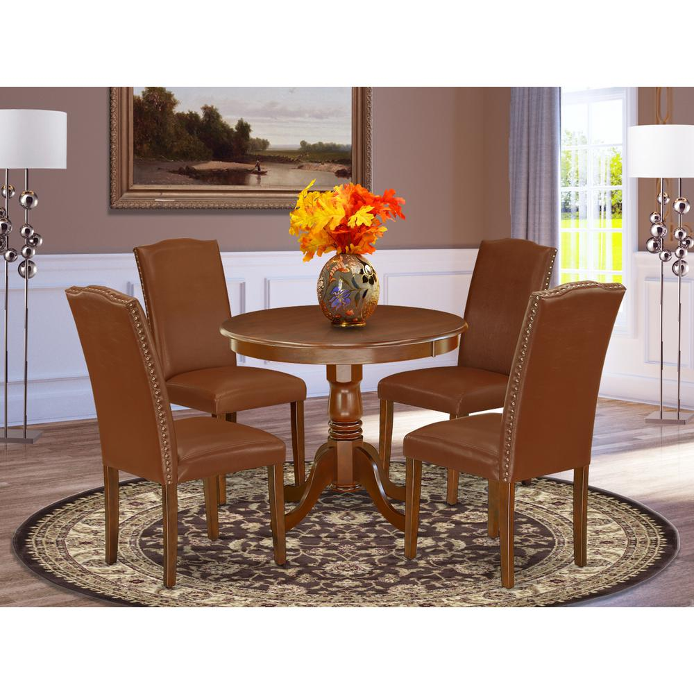 Dining Room Set Mahogany, ANEN5-MAH-66