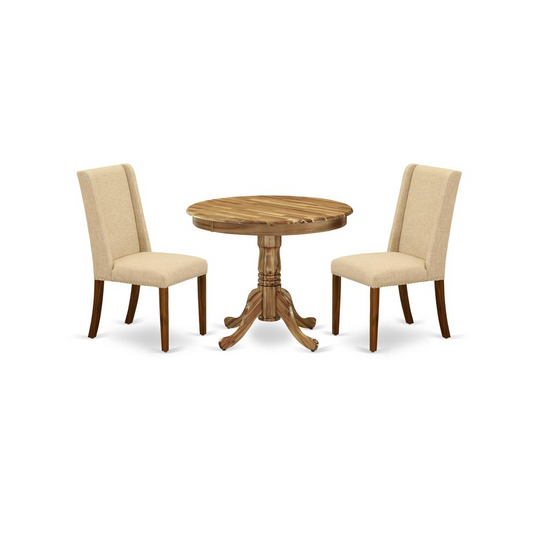 Dining Room Set Natural, ANFL3-ANA-04