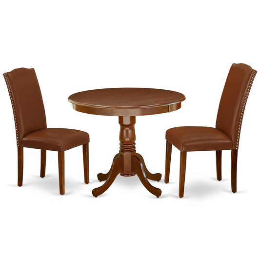 Dining Room Set Mahogany, ANEN3-MAH-66