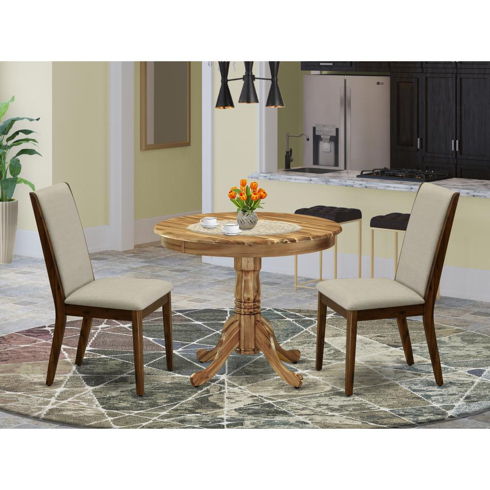 Dining Room Set Natural, ANLA3-ANA-05