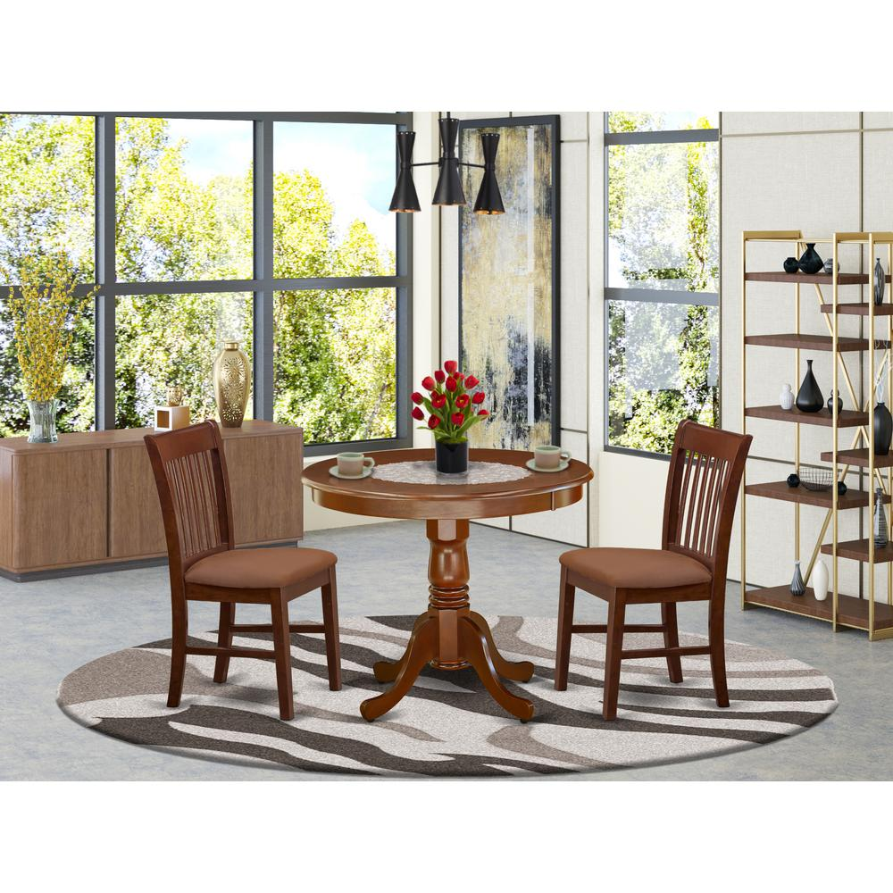 Dining Room Set Mahogany, ANNO3-MAH-C