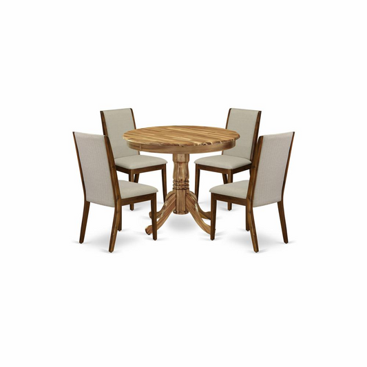 Dining Room Set Natural, ANLA5-ANA-05