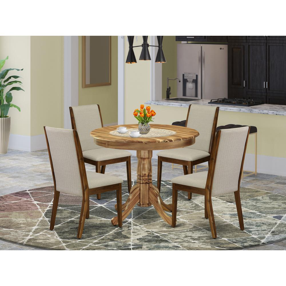 Dining Room Set Natural, ANLA5-ANA-05