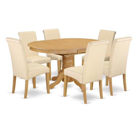 Dining Room Set Oak, AVBA7-OAK-02