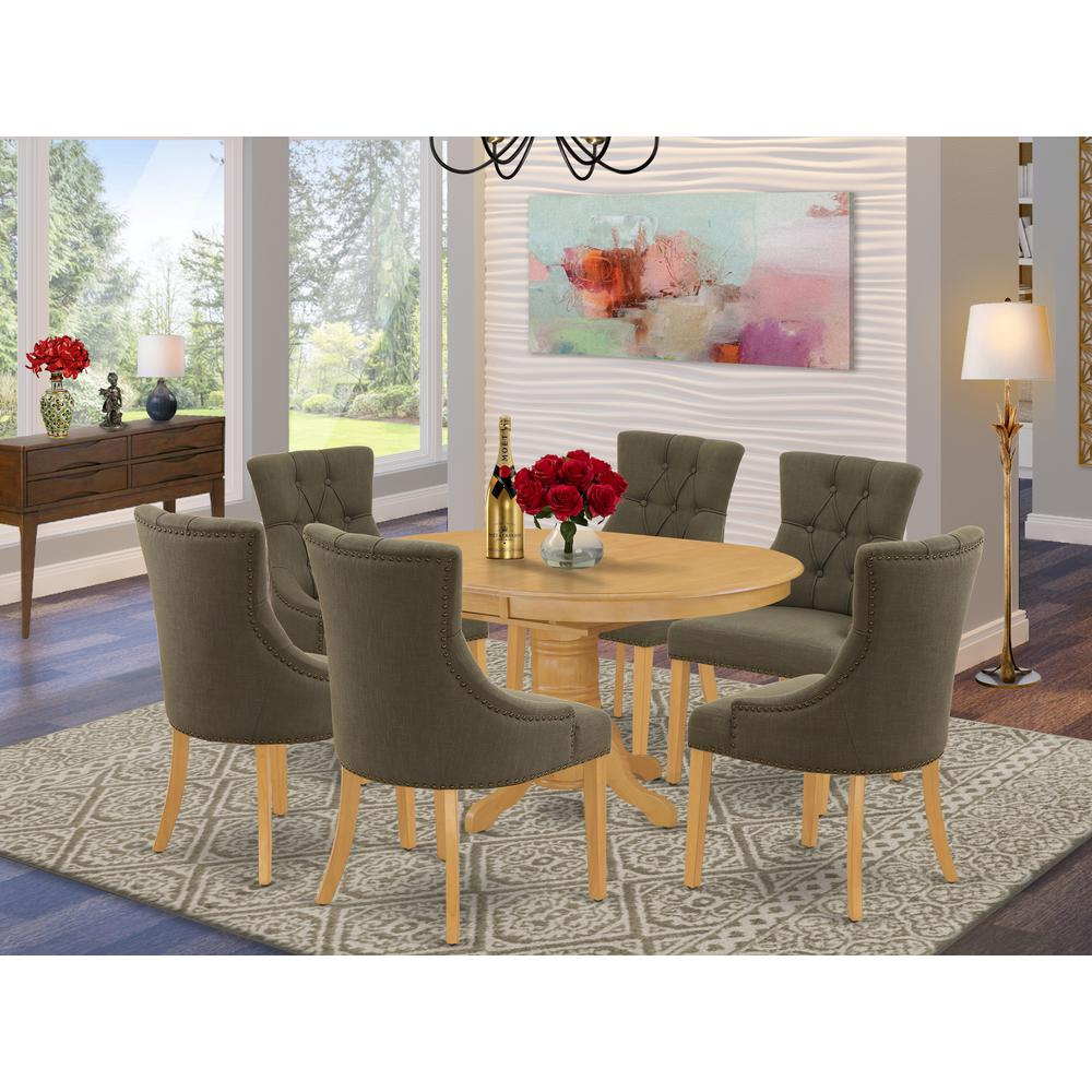 Dining Room Set Oak, AVFR7-OAK-20