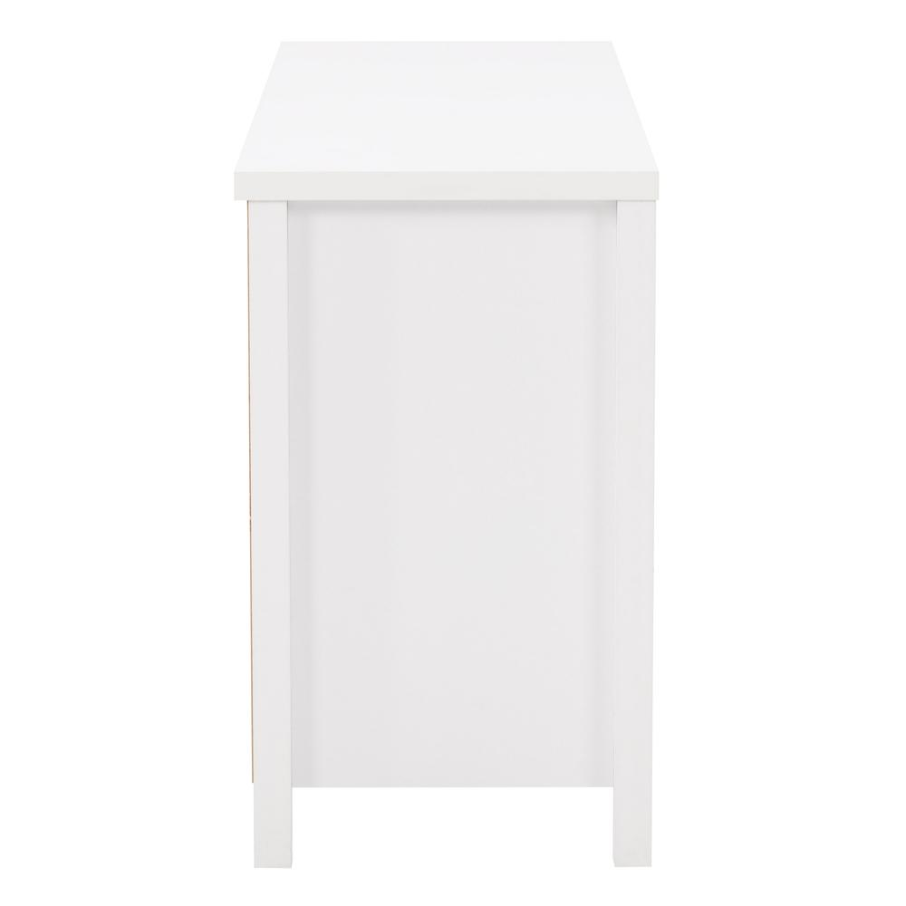 CorLiving Boston 6 Drawer Dresser, White